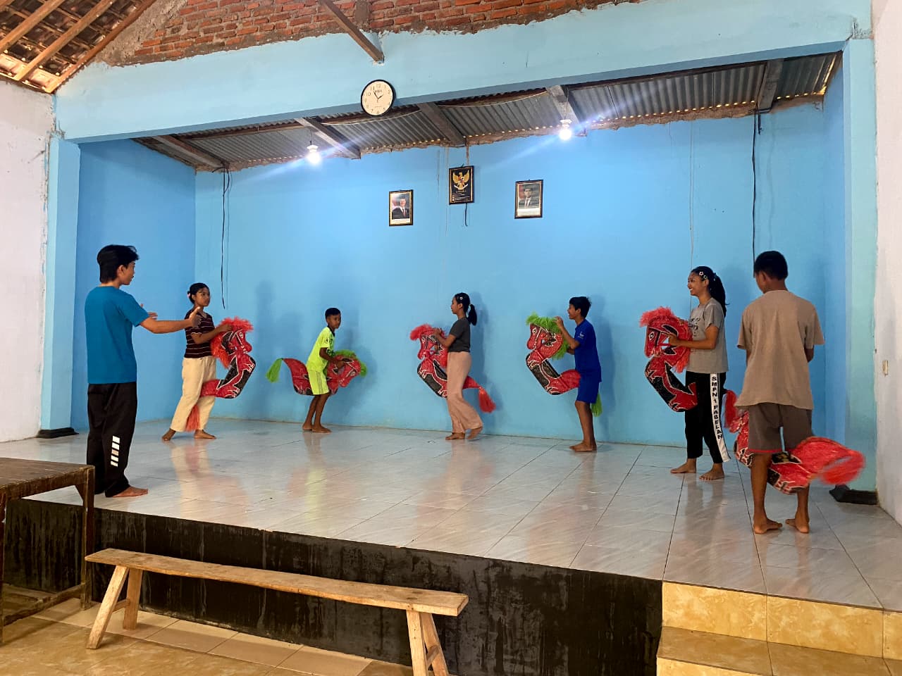 Pelatihan Tari Prajuritan Jaranan oleh Tim Ppko