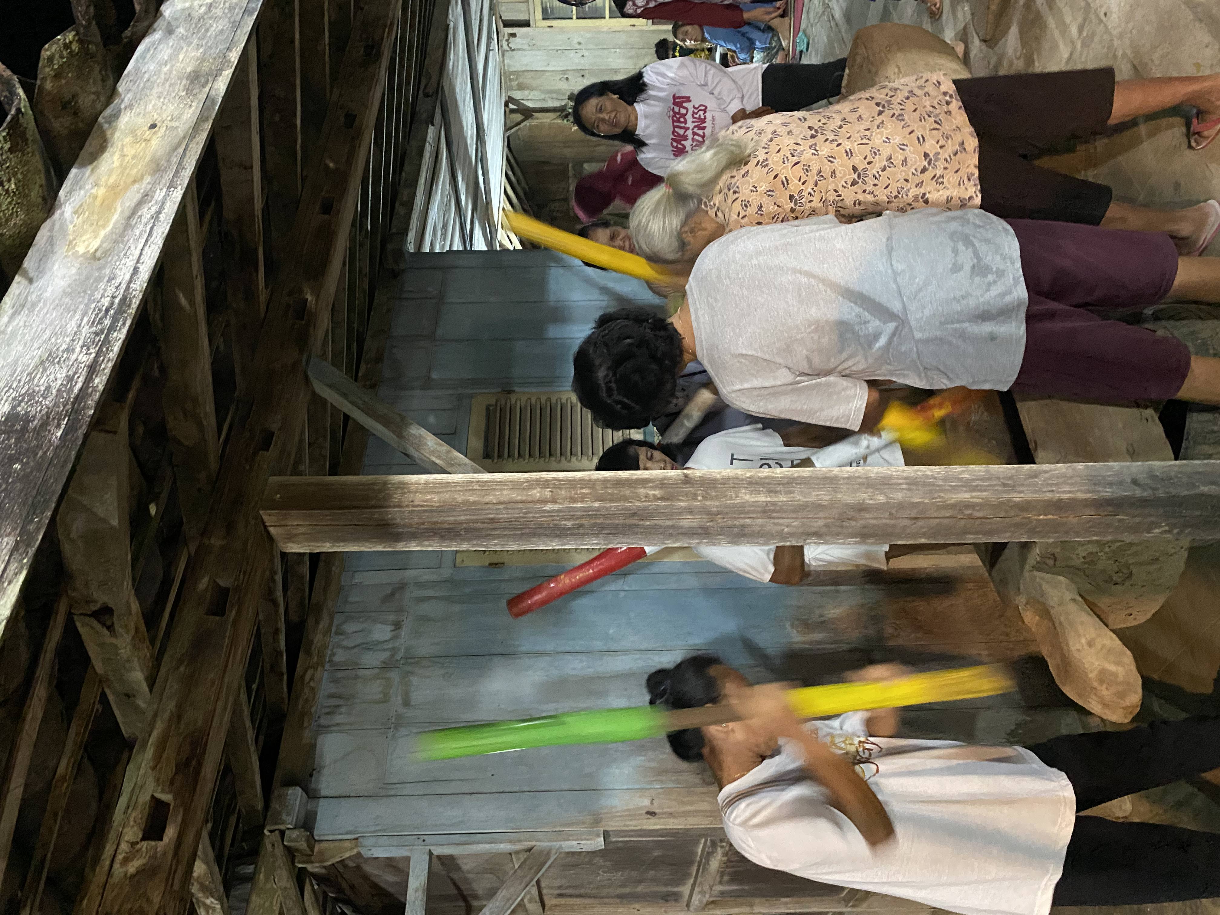 Perpaduan musik karawitan dengan tabuhan lesung